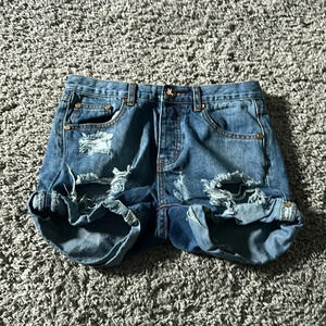 One Teaspoon - Charger Denim Shorts